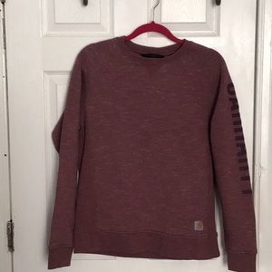 Relaxed Fit Crewneck Long Sleeve Pullover Sweatshirt.